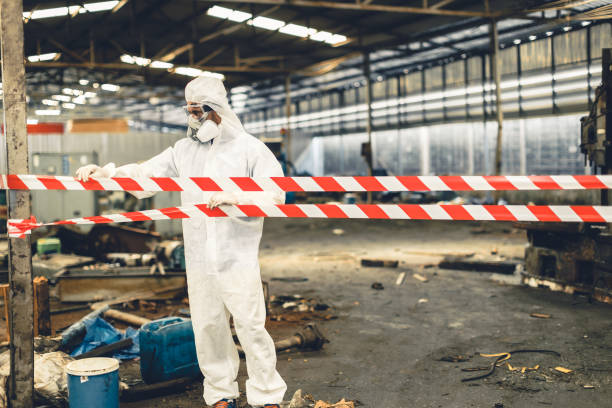 Professional Biohazard technician working in Geneva, IN